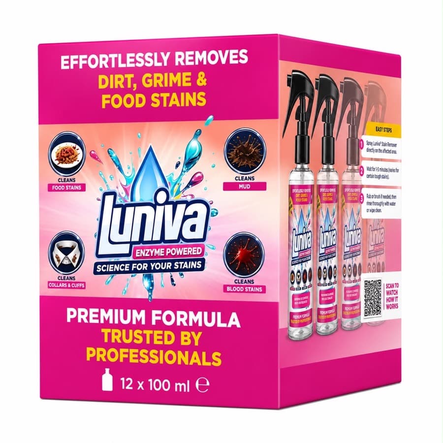 Luniva Enzyme Powered trade case of 12 × 100 ml
